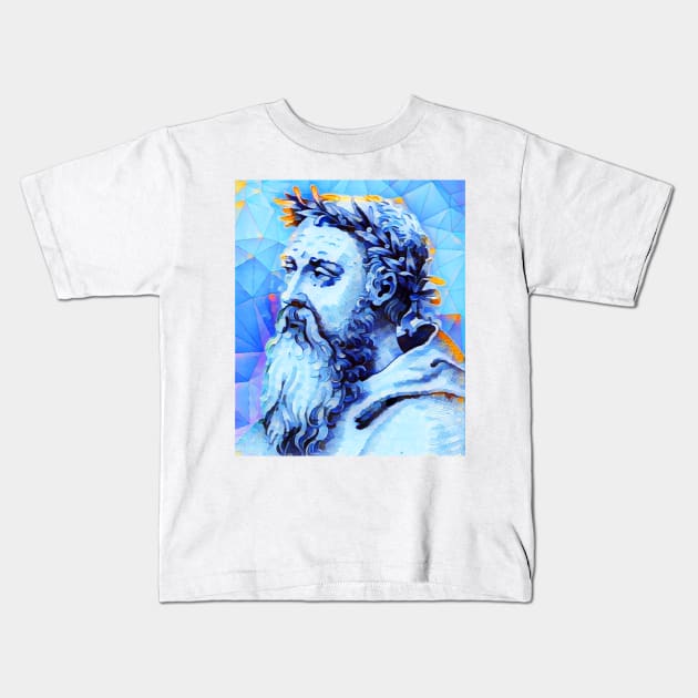 Heraclitus Portrait | Heraclitus Artwork | Heraclitus Painting 13 Kids T-Shirt by JustLit